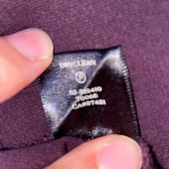 Ann Taylor skirt purple size 12 - Picture 7 of 8